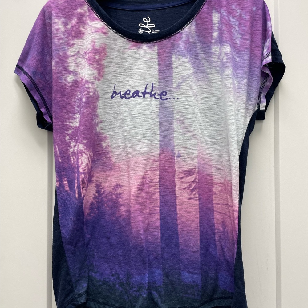 Purple and Pink Graphic Tee